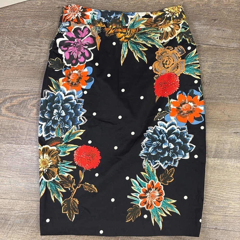 YOANA BARASCHI FLORAL PENCIL SKIRT SIZE 2